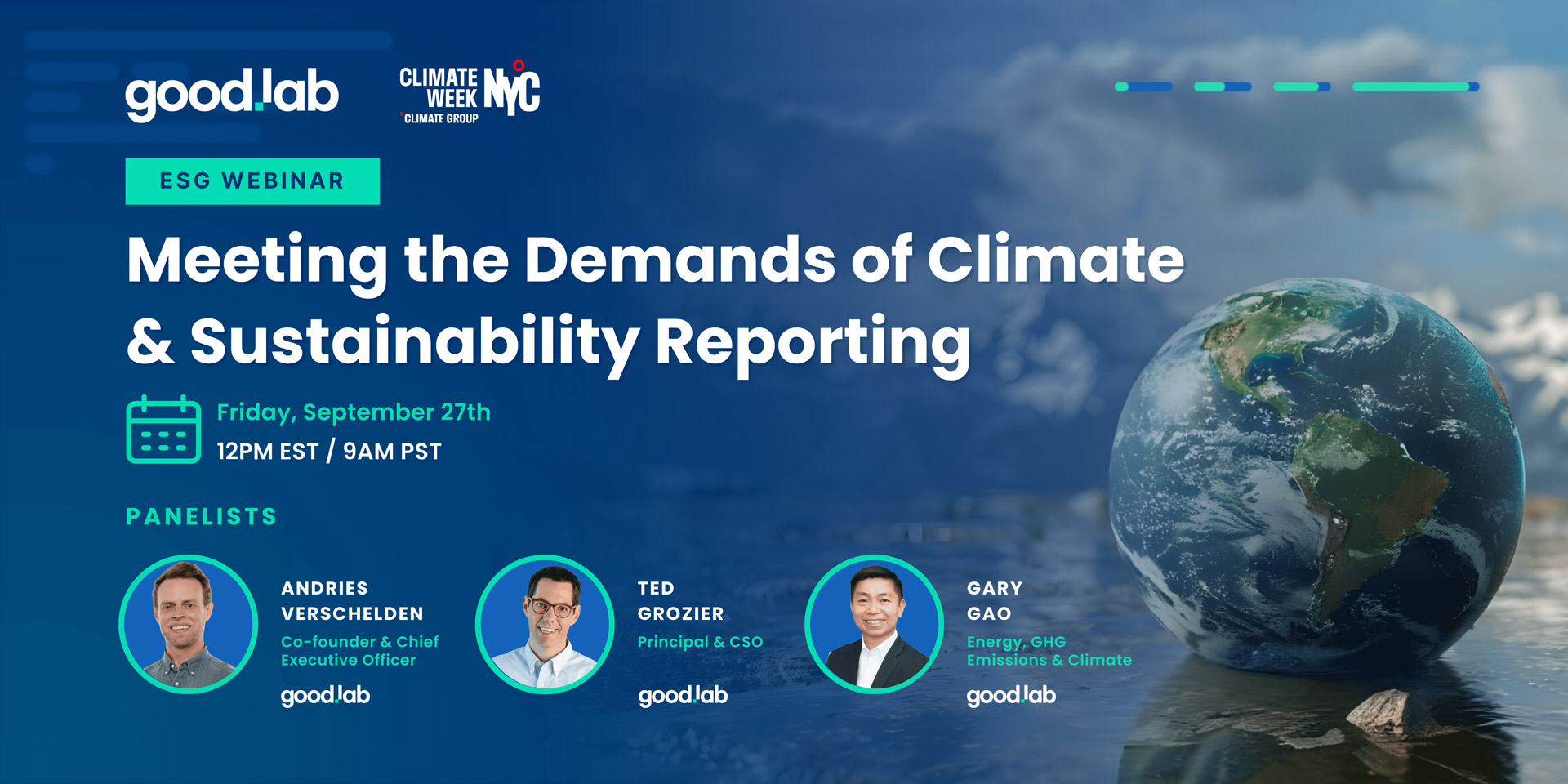 Meeting the Demands of Climate and Sustainability Reporting