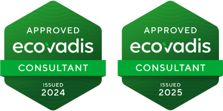 Ecovadis consultant badges 2024 / 2025