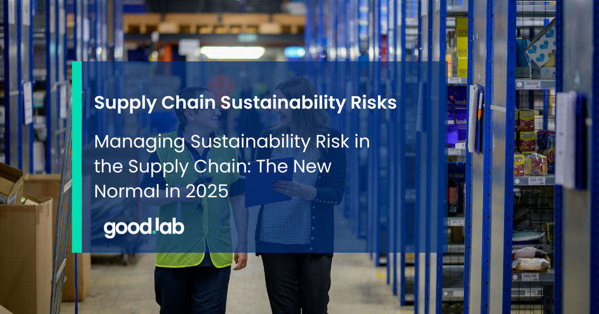 Supply Chain Sustainability Risks