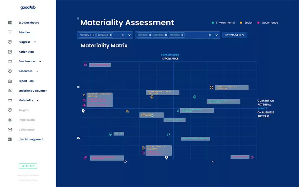 ESG Materiality Assessment